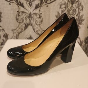 Kate Spade Black Patent Leather Heels